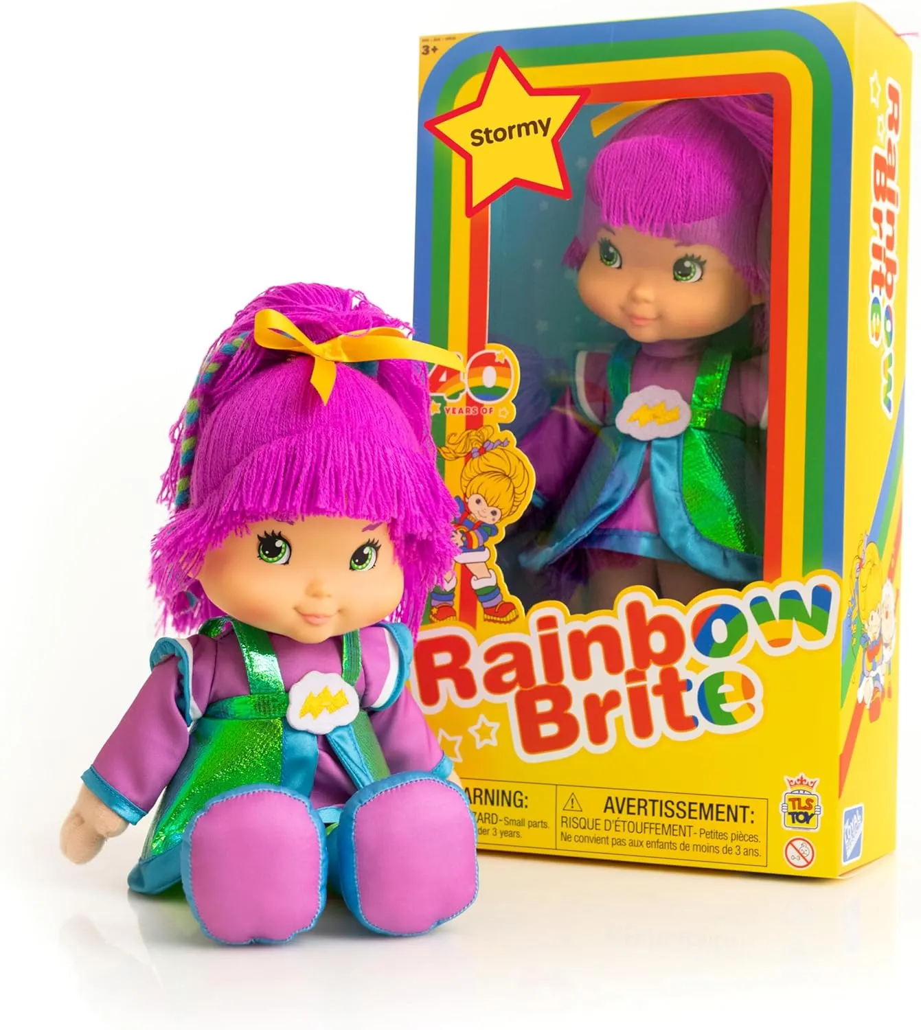 Stormy Doll The Loyal Subjects Rainbow Brite sewage split receiver agriculturally 12-inch 