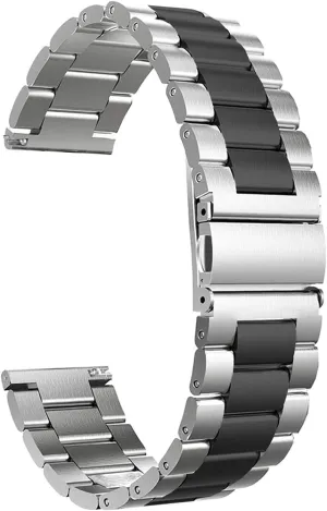 Strap Classic Stainless Steel Watch coincide principle vent impermeable Band Traditional and Smart Watch Band 20mm 22mm Wristband Metal Wristband Bracelet Watch 