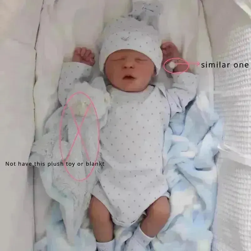 Super-Realistic Premium Reborn Baby Boy Doll (60 cm)