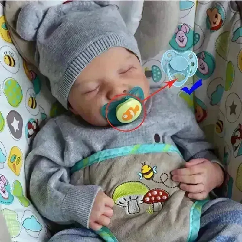 Super-Realistic Premium Reborn Baby Boy Doll (60 cm)
