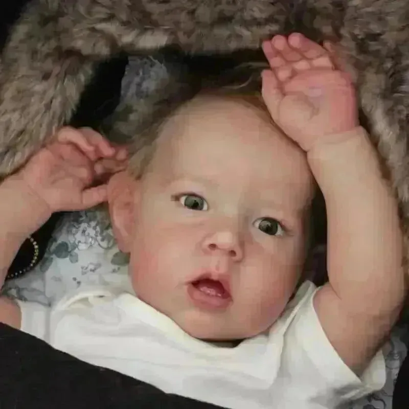 Super-Realistic Premium Reborn Baby Boy Doll (60 cm)