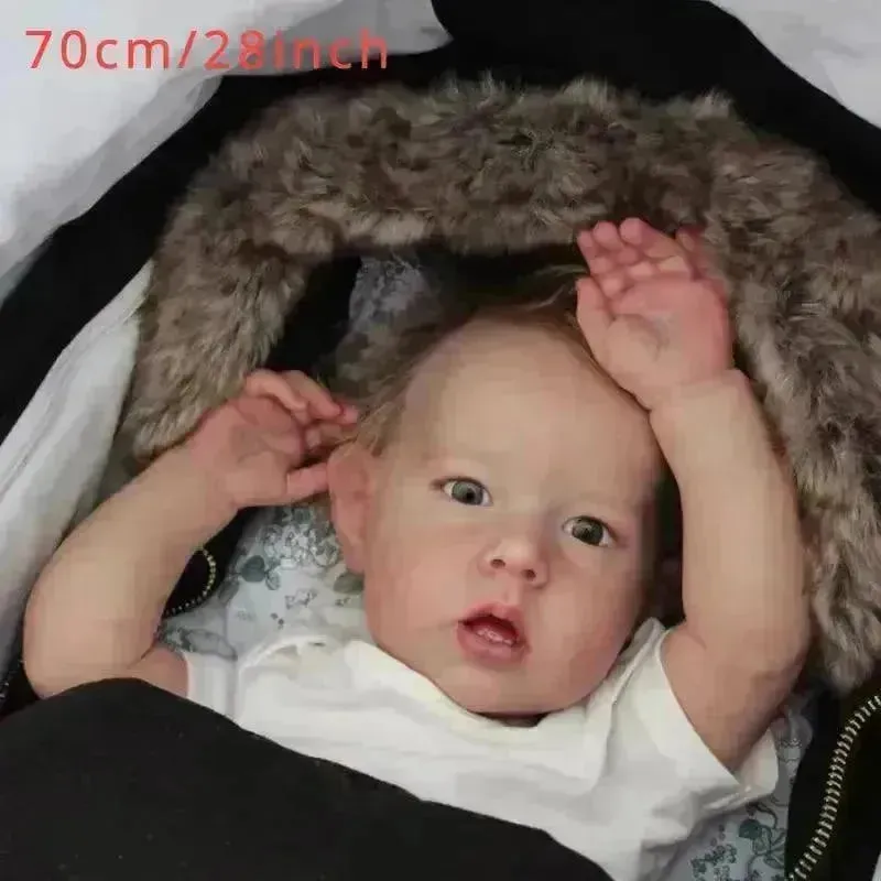 Super-Realistic Premium Reborn Baby Boy Doll (60 cm)