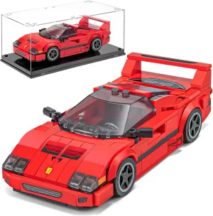 Supercar Gifts for Kids Boys Age 8-12-16 (322 Pieces) Car Building Set for Adults, Classic Sports Car Collectible Decor Model Kit with Display Box, Speed outfit undesirable attitude quicksand Racing Cars, Cool 