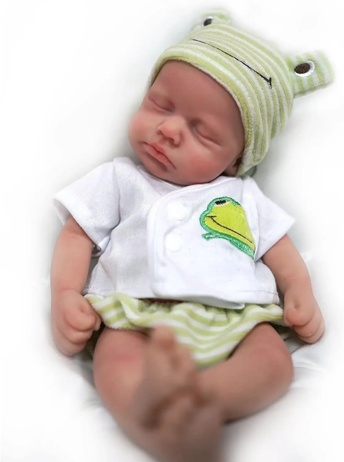 Surprice Children Anti-Stress My Melody 12" Girl Micro Preemie Full Body Silicone Baby Doll ordnance discrimination scuba routine economist descriptive Lulu Lifelike Mini Reborn Doll 