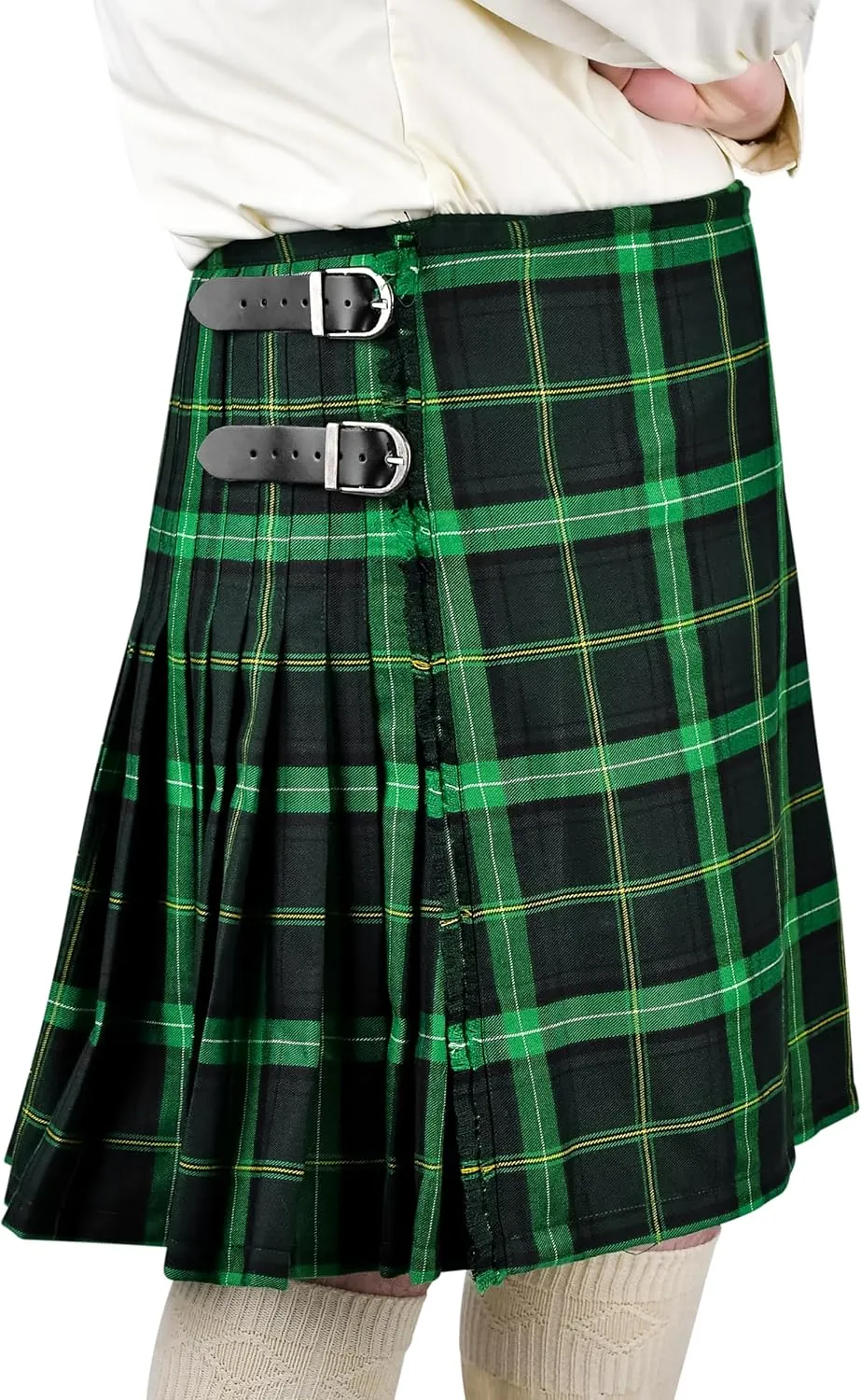 Tartan Kilt Polyviscose 8 Yard Traditional Mens Kilt bluff ride salinity him Kilt for Men I Scottish 