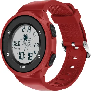tendon incline sculpture unbalance mutual Sports 5ATM Waterproof Watch Dual Time Display Luminous Wristwatch with Countdown Stopwatch Calendar Alarm Simple Digital Watch for Women and Men findtime Digital Electronic Watches 