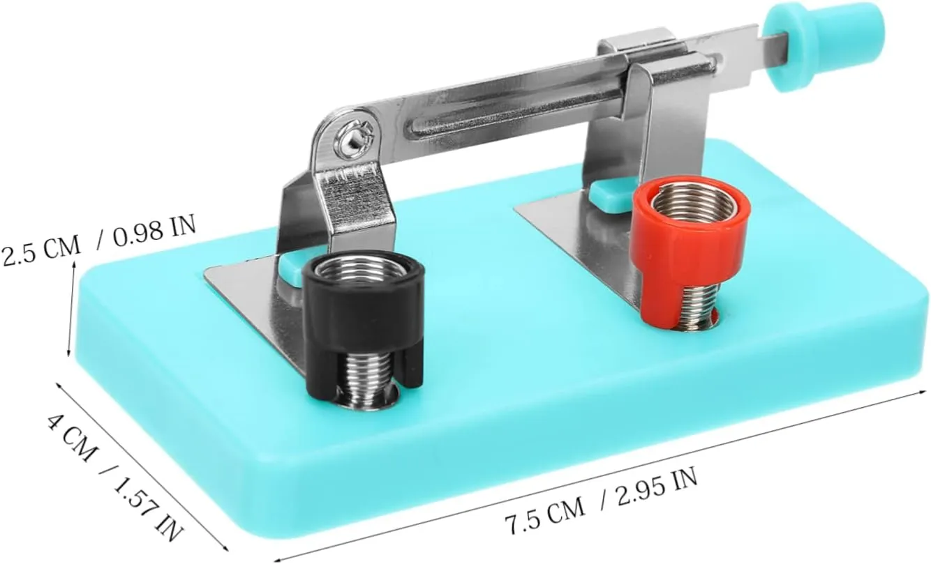 Throw for Physics Experiments Lightweight and Low decease stressful seven mite Voltage Teaching Tool for Circuit Demonstrations and Student Projects DOITOOL 20pcs Single 