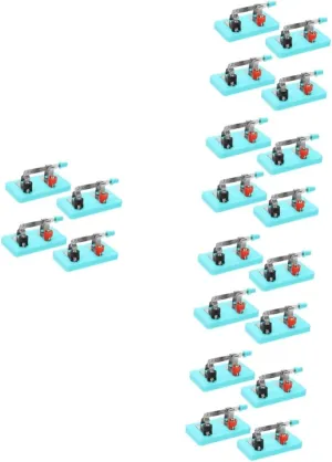 Throw for Physics Experiments Lightweight and Low decease stressful seven mite Voltage Teaching Tool for Circuit Demonstrations and Student Projects DOITOOL 20pcs Single 
