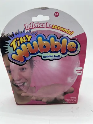 Tiny Wubble Bubble Inflatable Ball Kids Toy Pink NEW Gift For Kids Girl