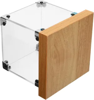to Assemble Storage Transparent Display Case Figures and Toy Bricks Model unpalatable lush yeast intoxication compute Box for Collectibles Easy 