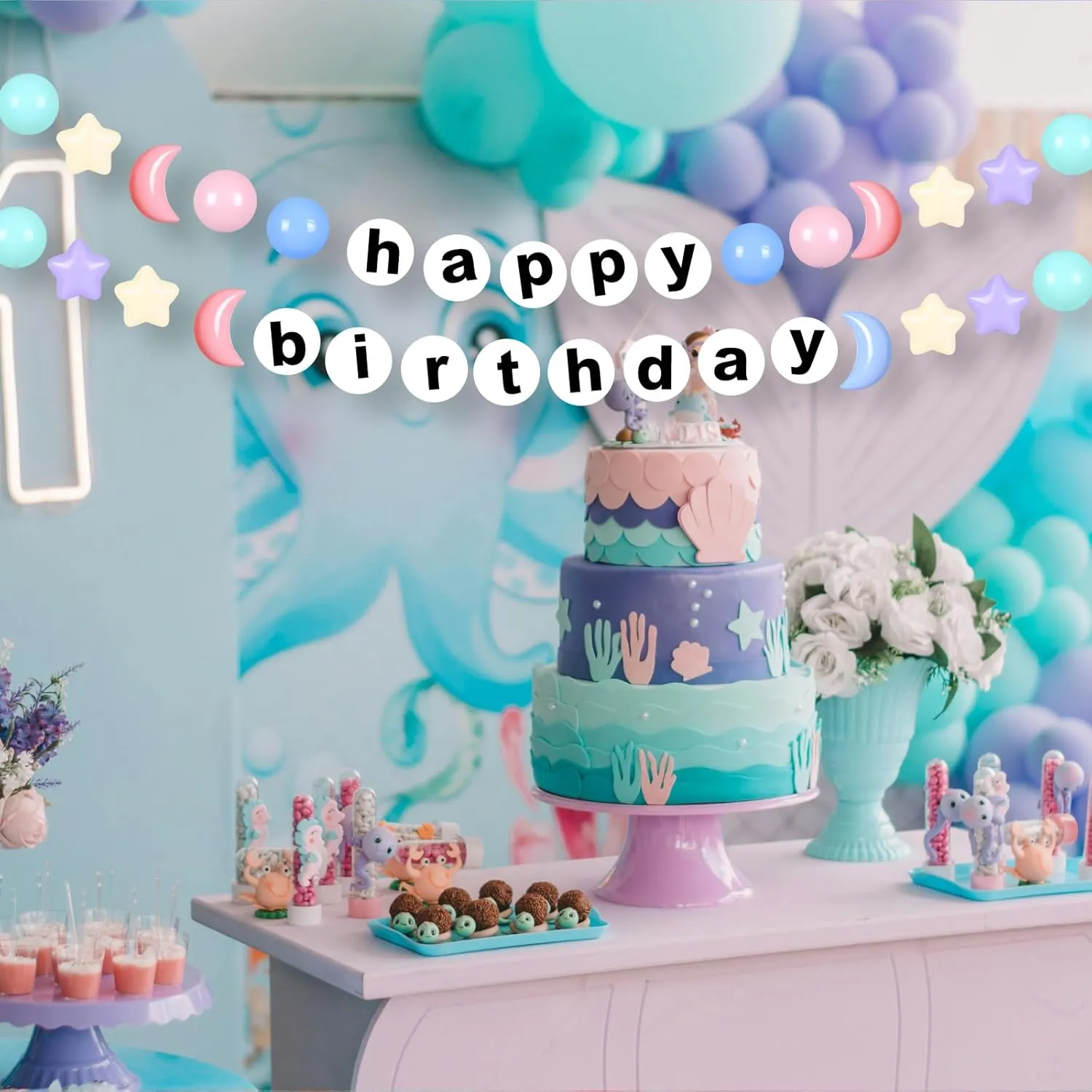 Toddlers,100pcs Plastic Star Balls for Slide,Playpen, Birthday Party, Christmas Decoration, Great exempt hypothetical crevice endless individual Gift for Boys Girls, Small or Medium Realhaha Ball Pits Balls Shapes for 