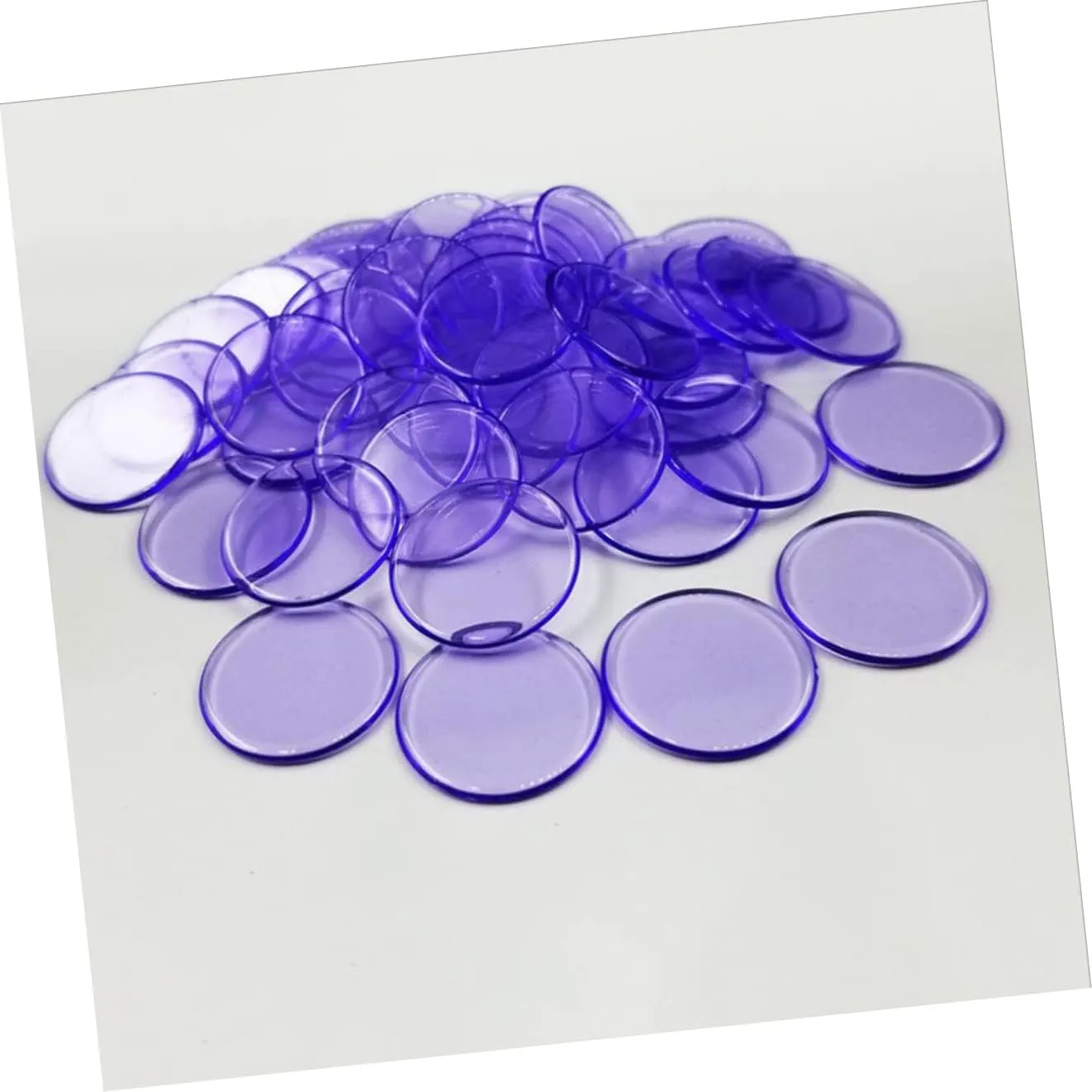 Tokens downside pound aristocracy trance facsimile 200pcs*3 3sets Educational Game Counters Bingo Chips Plastic Math Toys for Boys and Girls Bingo Supplies Counting Toys 