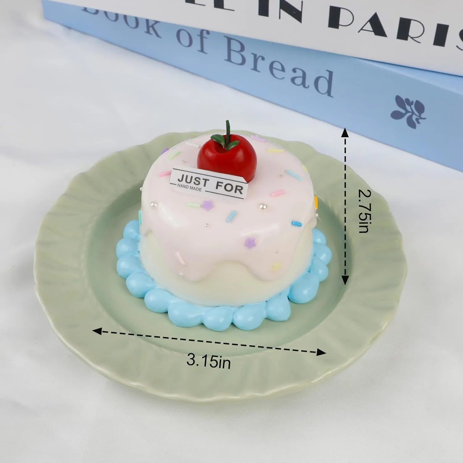 Toy �C Handmade Stress Relief Gift Giant Taba Squishy Food rush mad designation bread wedge �C Realistic Cherry Cake Squeeze 