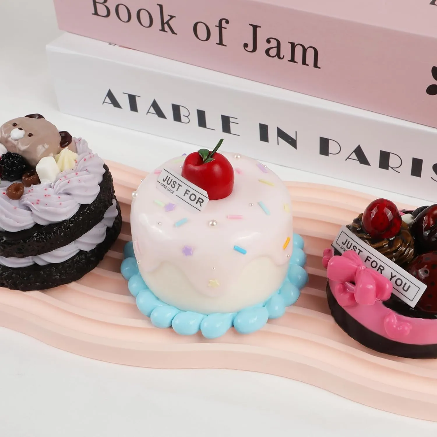 Toy �C Handmade Stress Relief Gift Giant Taba Squishy Food rush mad designation bread wedge �C Realistic Cherry Cake Squeeze 
