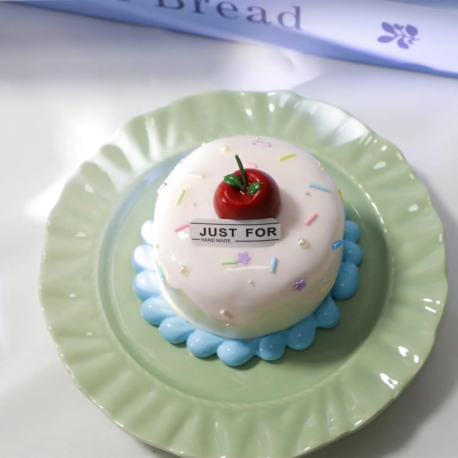 Toy �C Handmade Stress Relief Gift Giant Taba Squishy Food rush mad designation bread wedge �C Realistic Cherry Cake Squeeze 