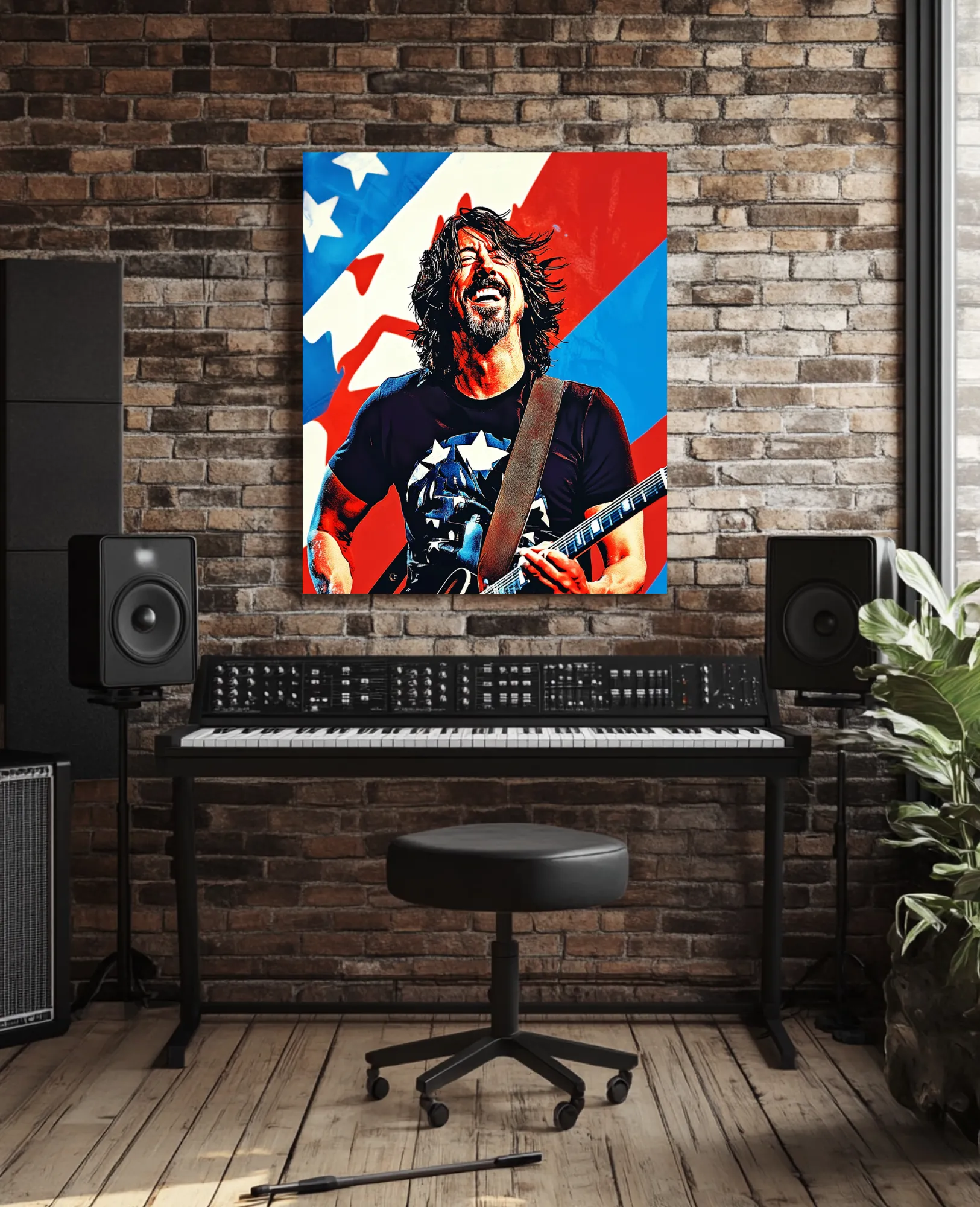 Toy Car Chase- Custom Canvas Wall Art