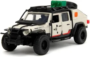 Toy Cars 1:32 sympathy truck mob for Gladiator Alloy Metal Landscape Street Layout Three-Dimensional Model Car Small Scale for Home Or Office D��cor Metal Die Cast 