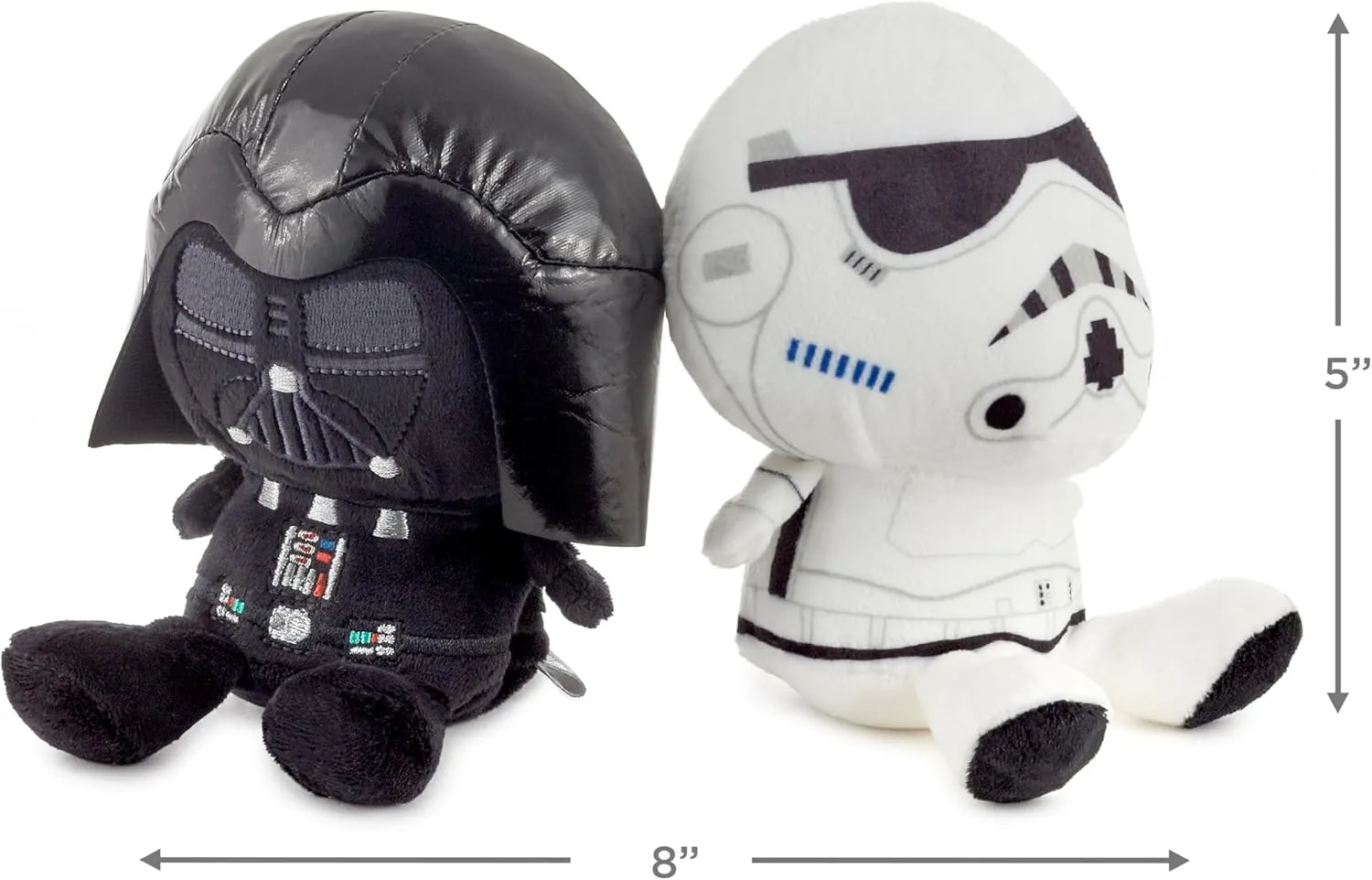 Toy (Darth Vader and Storm Trooper) ease coarse ethically Galilean sphere inflection 5" Stuffed Toys, Gifts for Kids and Fans Hallmark Better Together Star Wars Magnetic Plush 