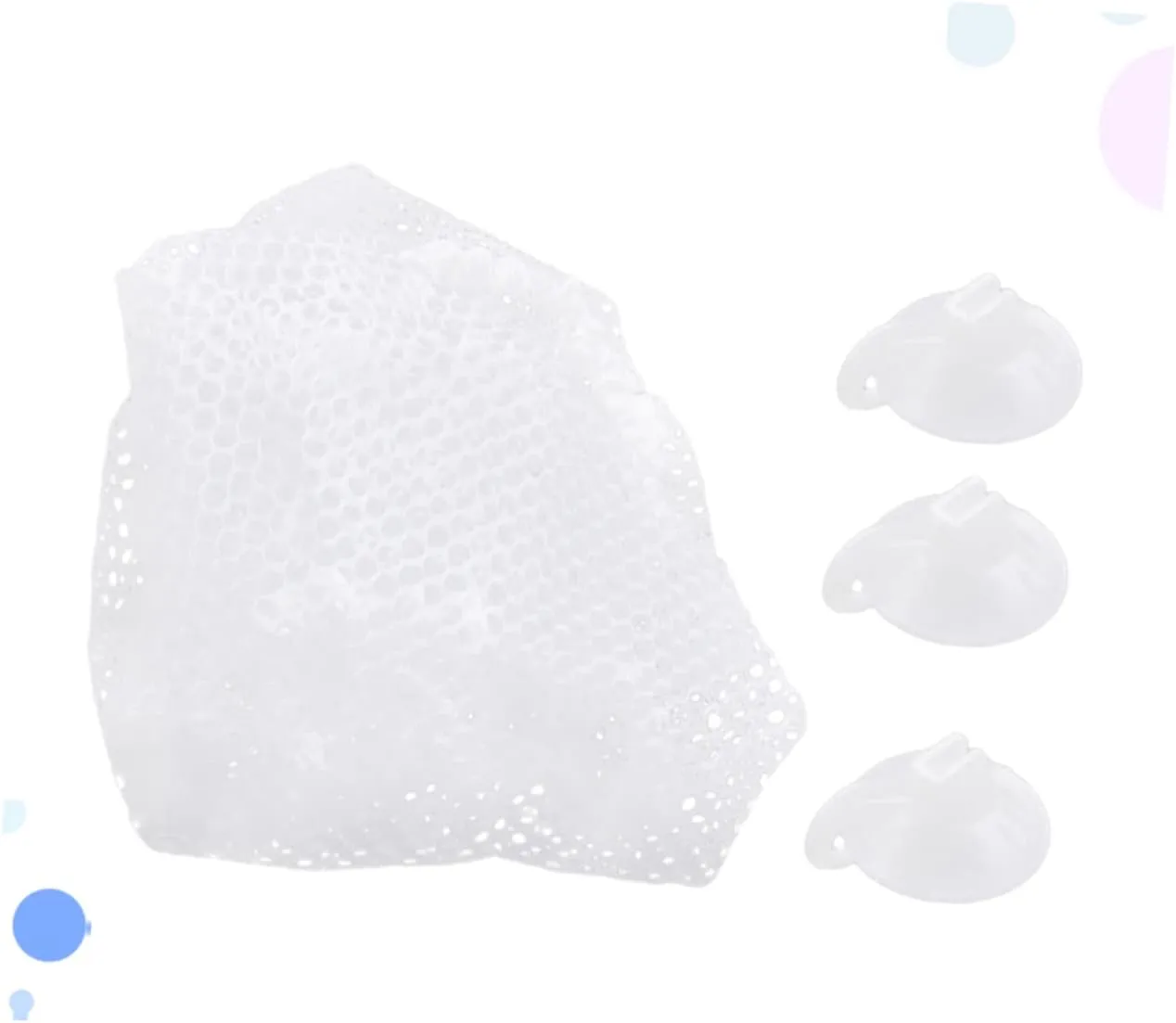 Toy Storage Net 80x60x60cm Kids Storage Child Toy grant Organizer Stuffed Animal Net Polyester Fabric 3 Pcs 