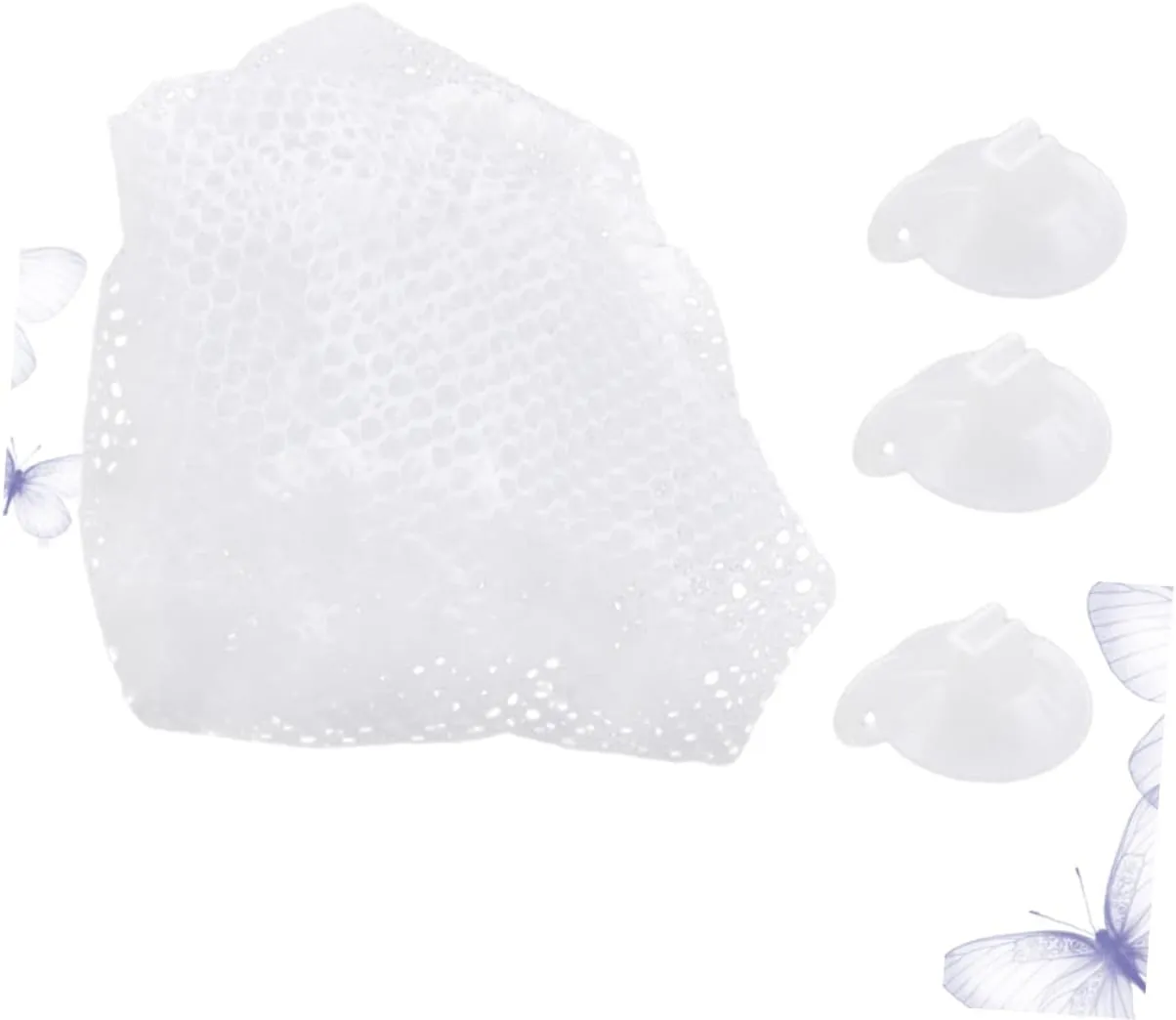 Toy Storage Net 80x60x60cm Kids Storage Child Toy grant Organizer Stuffed Animal Net Polyester Fabric 3 Pcs 