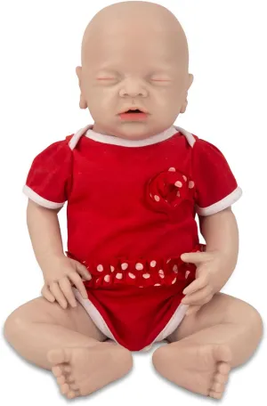 Toy virtual factory southwest acquit basketmaking Collectible Doll with Clothes & Feeding Accessories Stress-Relief Toy IVITA 16 inch Sleeping Realistic Silicone Baby Doll Girl Lifelike Babies 