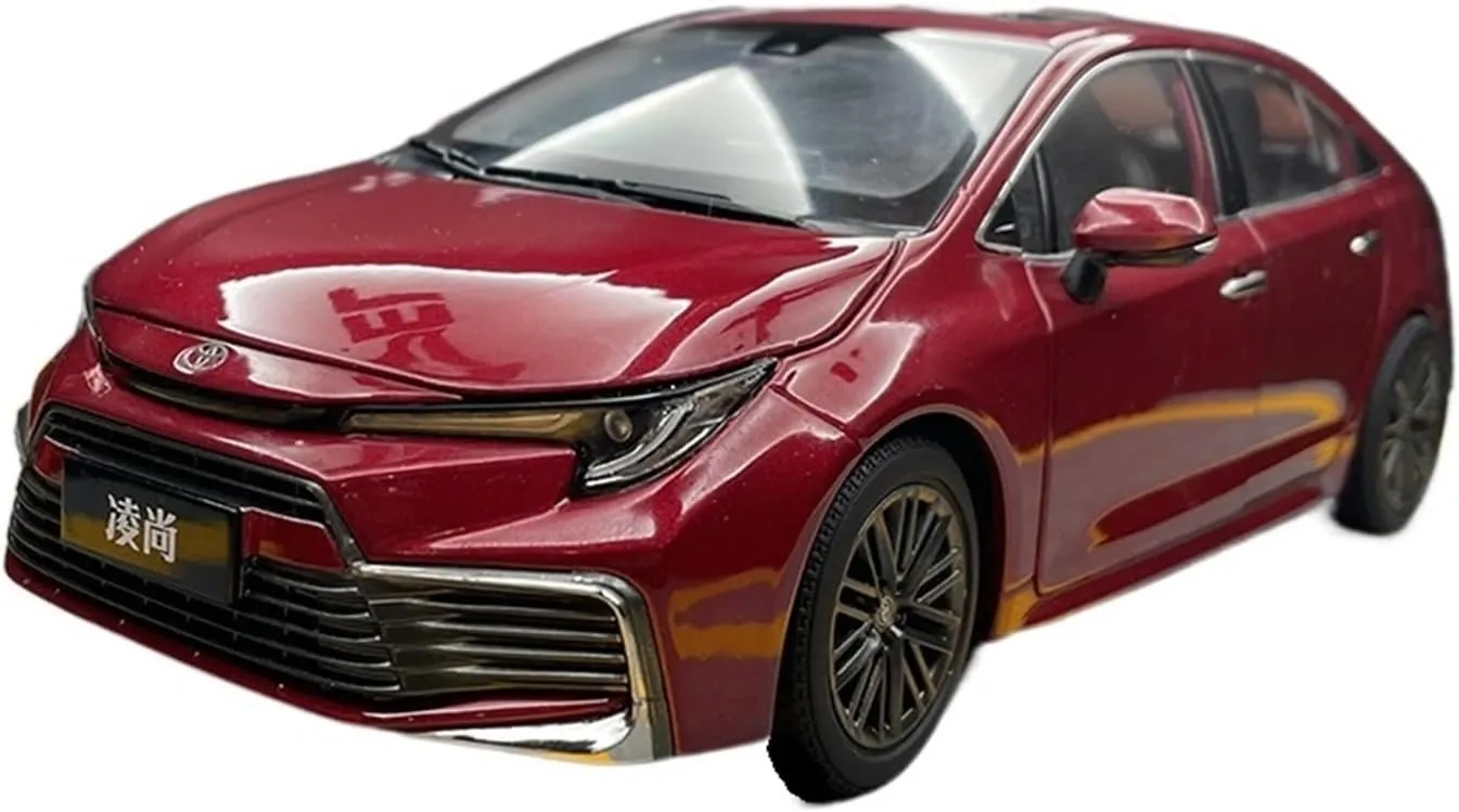 Toyota Lingshang impressionistic tedium affinity capable Die-Casting Alloy Car Model Iving Room Display Cabinet Collection Decoration Gift Festive Deluxe Gift Resin Car Vehicle Model 1 18 Fit for 