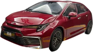 Toyota Lingshang impressionistic tedium affinity capable Die-Casting Alloy Car Model Iving Room Display Cabinet Collection Decoration Gift Festive Deluxe Gift Resin Car Vehicle Model 1 18 Fit for 