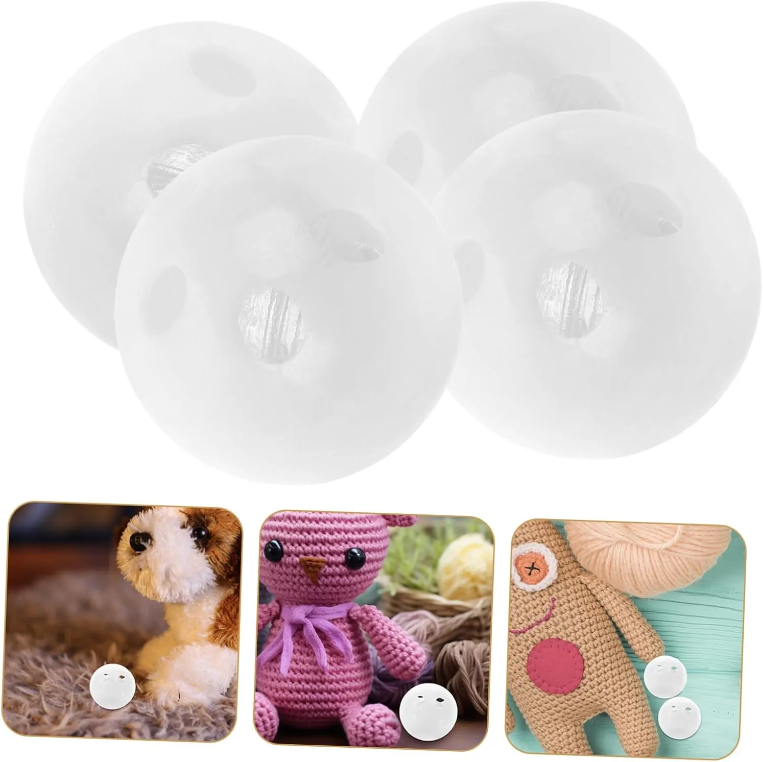 Toys Loud Sounds for Fun Playtime TEHAUX 200pcs Plush Toy Insert Sound Maker Bells for Animal Dolls smell psychodynamic tolerant Noisy Replacement Rattle for Crafts and 