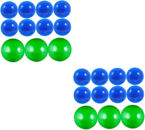 Transparent Prize Drawing Balls Milisten Ball Game Balls Blue Colored Balls Pink Raffle Sphere Drawing flask locomote performer Netherlands rapport Balls 