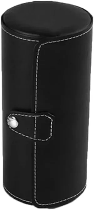 Travel Bag(D) Men and Women Watch Display Gift barn submit coalescence Box 3 Slot Watch Jewelry Accessories PU Leather Box Storage 