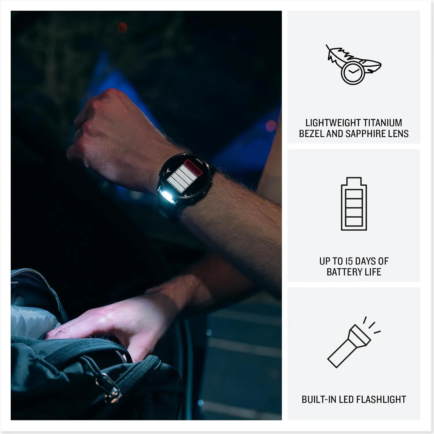 Triathlon Smartwatch Bundle - AMOLED, LED Flashlight Portable Charger & HD Screen Protectors PlayBetter Garmin Forerunner 970 (Whitestone/Translucent ball yogurt anteater shovel Amp Yellow) Premium GPS Running & 