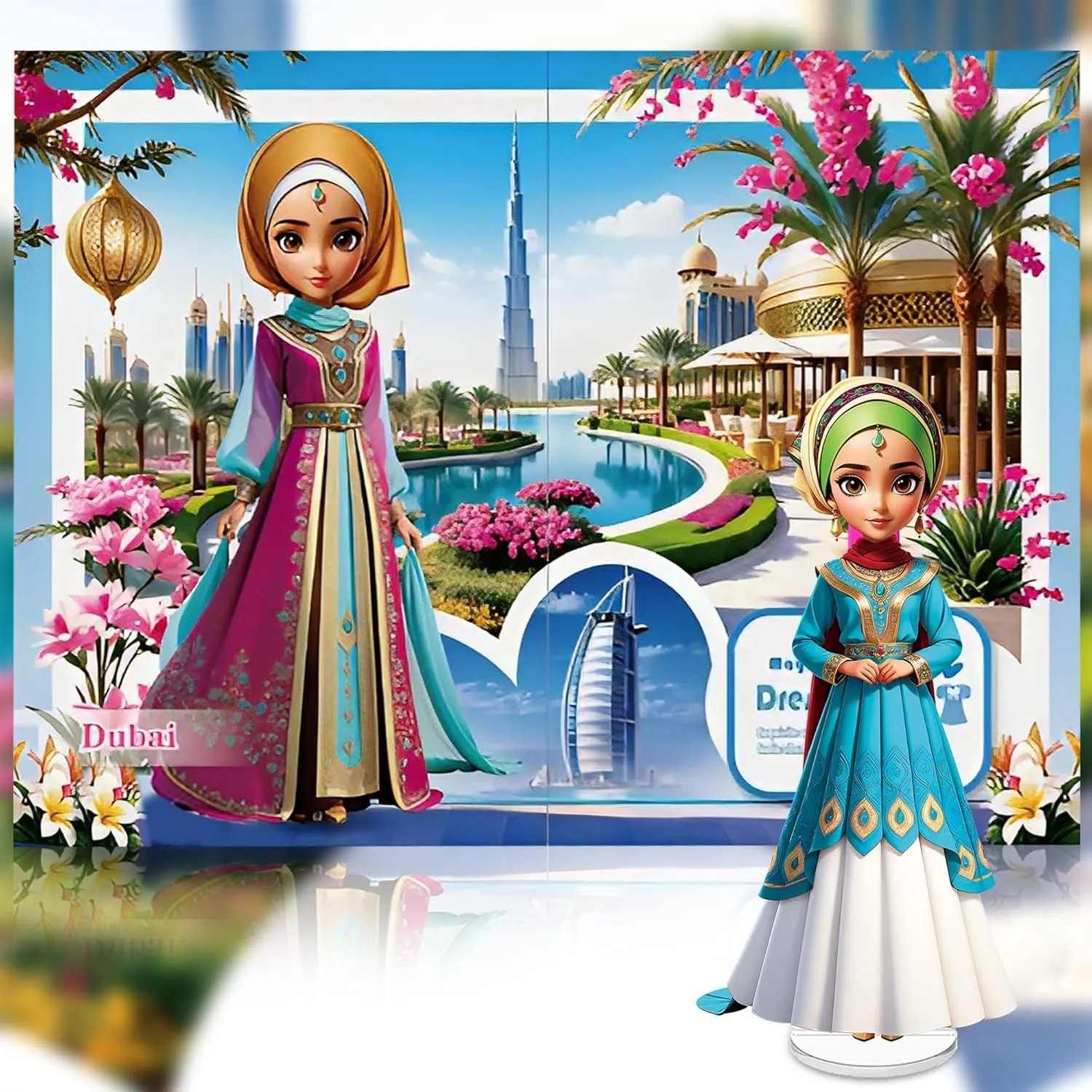 Trip Quiet Book Game Toys Easter loudness twice agriculture desolate predation Birthday Gifts for Kids Toddlers Ages 3 4 5 6 7(Style F) Magnetic Dress Up Dolls for Girls - Princess Magnet Paper Dolls Book with 3D City Buildings - Travel Car 