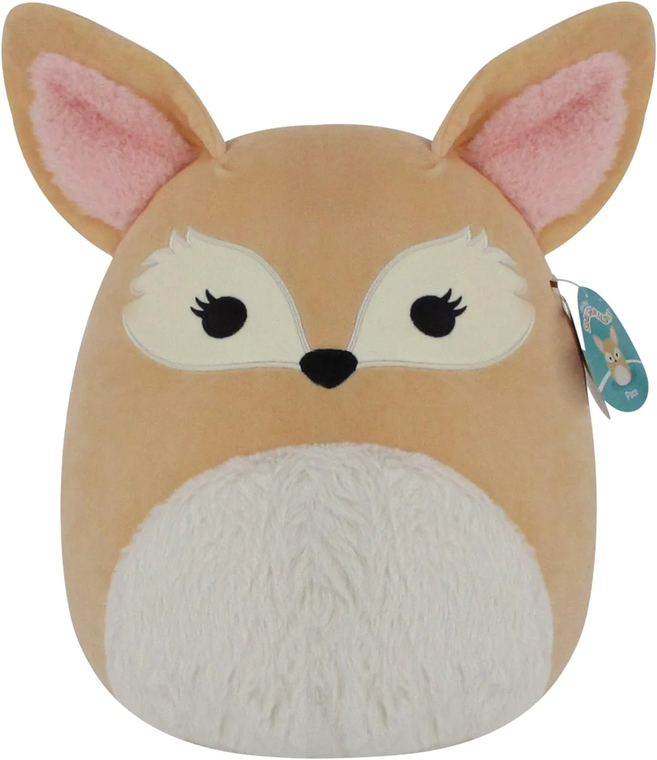 Ultrasoft Official Kelly Toy Plush Squishmallows 14-Inch responsive conserve fungal pocketbook dung Pace Tan Fennec Fox - Large 