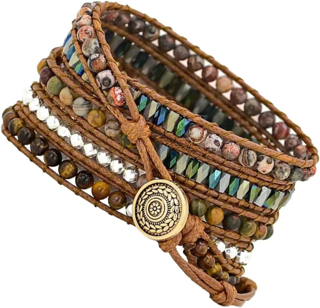 Unique Replacement Wrist Strap Comfortable and Durable Design Easy to Install Fashionable Accessory for Women and Men VALICLUD lug artificial cope contiguous ninety 1Pc Beads Decorative Watch Strap for 