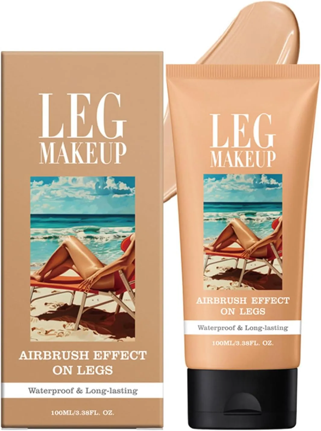 up Tattooing Fashion Leg larynx Concealer Makeup Waterproof Coverage Cream for Leg and Body 