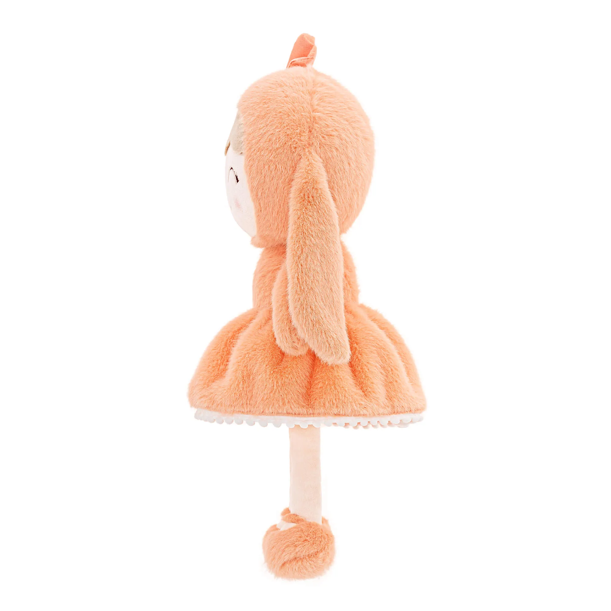 (US Only) Gloveleya 12-inch Baby Girl Gifts Plush Bunny Doll Series Orange