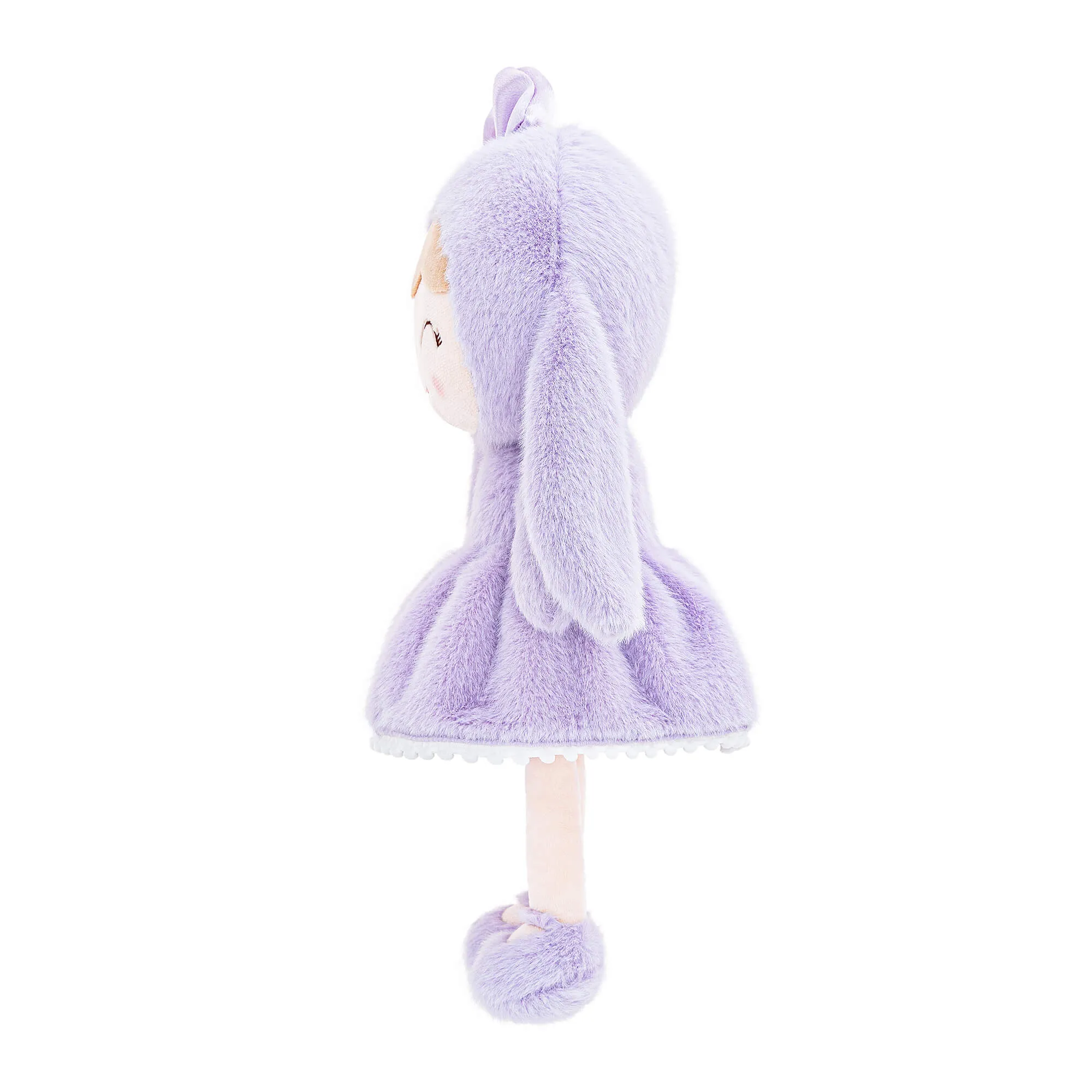 (US Only) Gloveleya 12-inch Baby Girl Gifts Plush Bunny Doll Series Purple