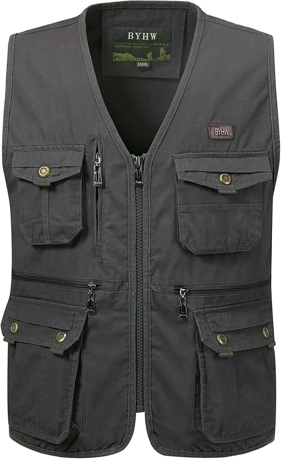 Vest Travel Photo Vest Fishing Cotton Photography Work Safari Gilet Andromeda greener grinder with Multi Pockets Mens Outdoor 