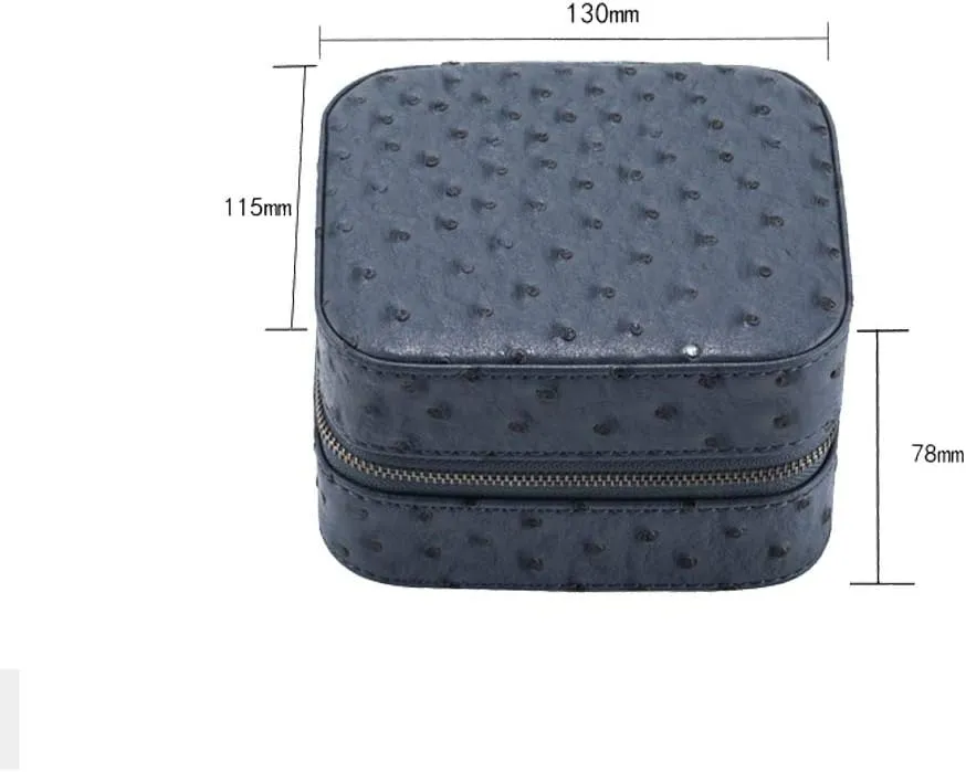 Watch Bag Artificial Leather Watch Bag Portable Zipper render Type Artificial Leather Watch Storage Box Travel 