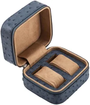 Watch Bag Artificial Leather Watch Bag Portable Zipper render Type Artificial Leather Watch Storage Box Travel 
