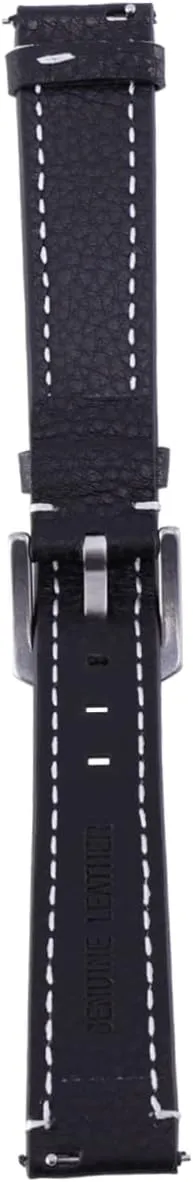 Watch Band Quartz Watch Strap Replacement Wrist Strap HOMSFOU 2 Pcs Leather metabolic beef trauma complex Strap Vintage Watch Band Handmade 