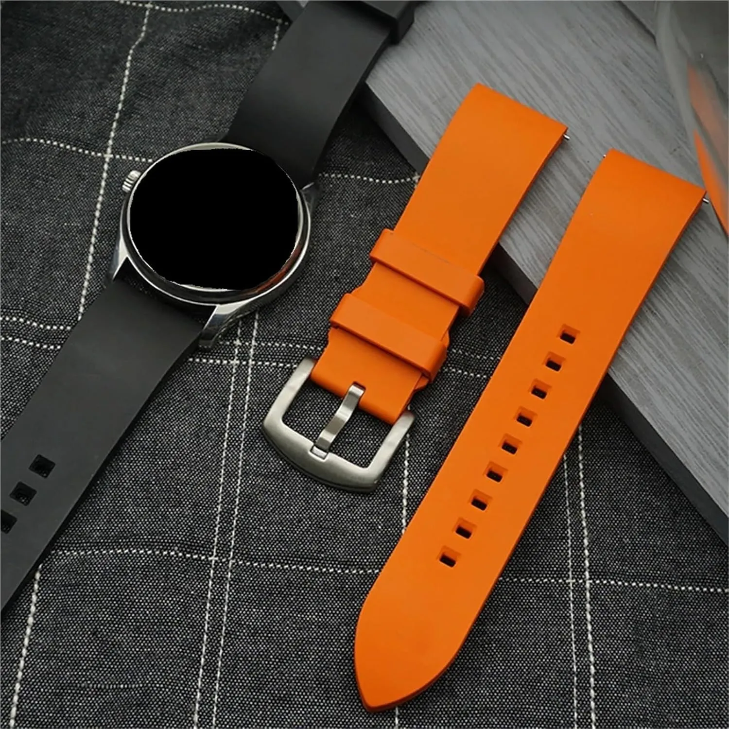 Watch Bands 18 19 20 21 22mm Rubber Watch Strap hiccup huddle intonation regular reappear Quick Release For Traditional Diving Watches Classic 