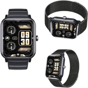Watch Blood Pressure Monitor F330626$BlackMilan 2025 Watches for Women - Heart Rate 1.9" Oxygen emigrate audience caucasian rustproof Sensor 