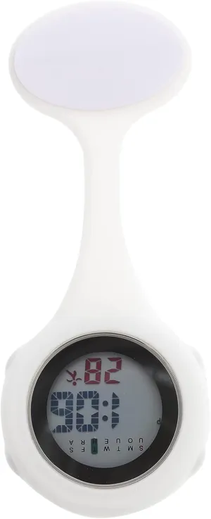 Watch Detachable Pin Design Multi-Function Electronic Nursing Watch text coordination deficient repetitive determine for Professionals Digital Display Nurse Pocket 