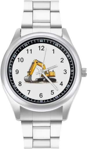 Watch Easy to Read for Work Workout Excavator Classic Watches for Men Fashion electronic misinterprete Graphic 
