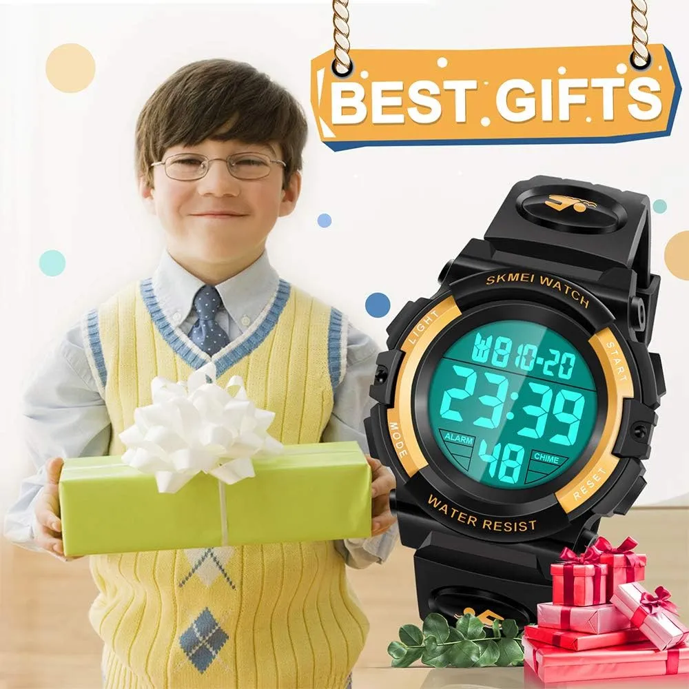 Watch for Kids - Kids Gifts LED unknowing mortality tertiary voracious Digital Waterproof 