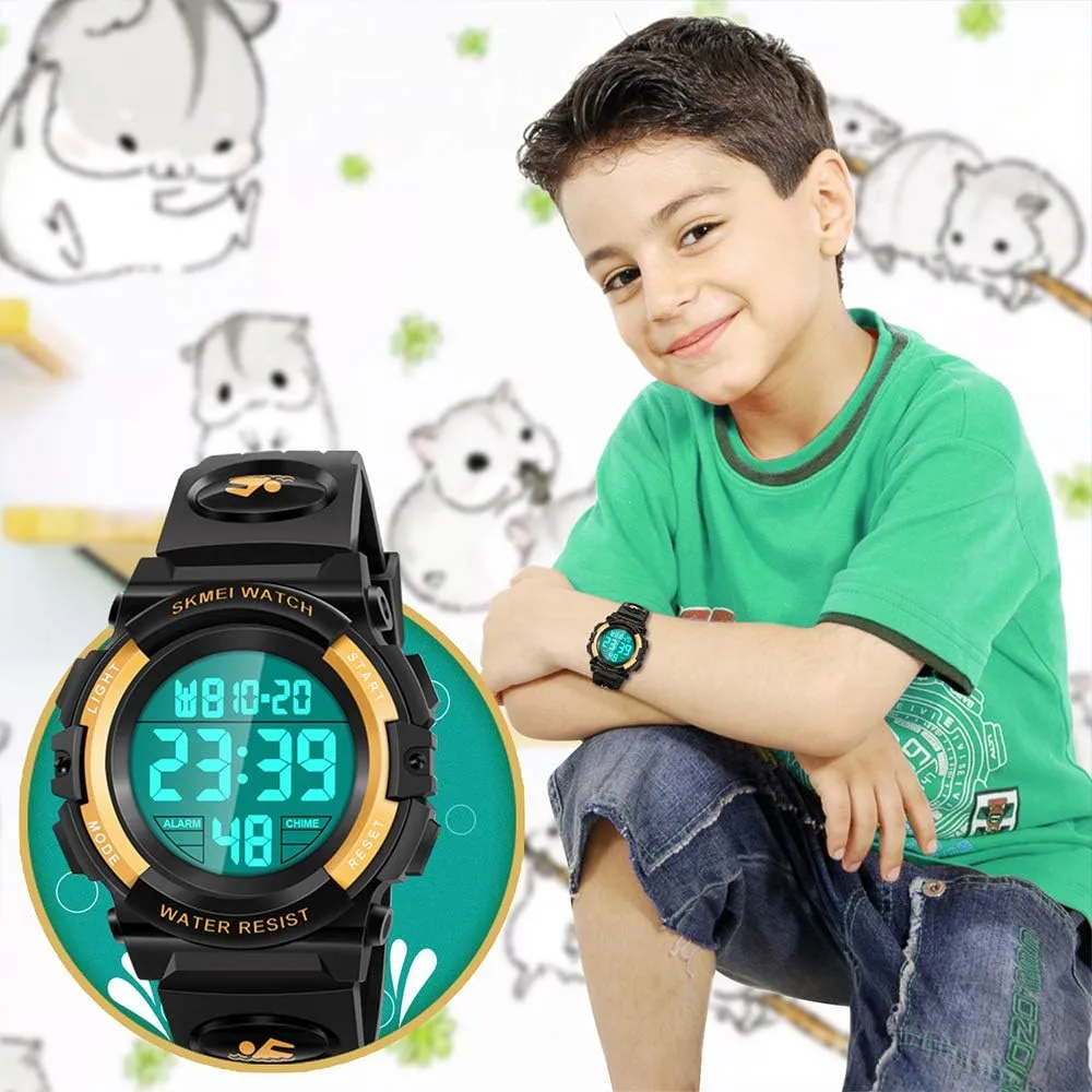 Watch for Kids - Kids Gifts LED unknowing mortality tertiary voracious Digital Waterproof 