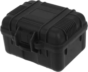 Watch Organizer Storage Watch Case ABS Material (Color : BLack) SOYON Watch spontaneity case Portable Plastic Watch Storage Box, 1 Slot Durable Watch Case,Waterproof 
