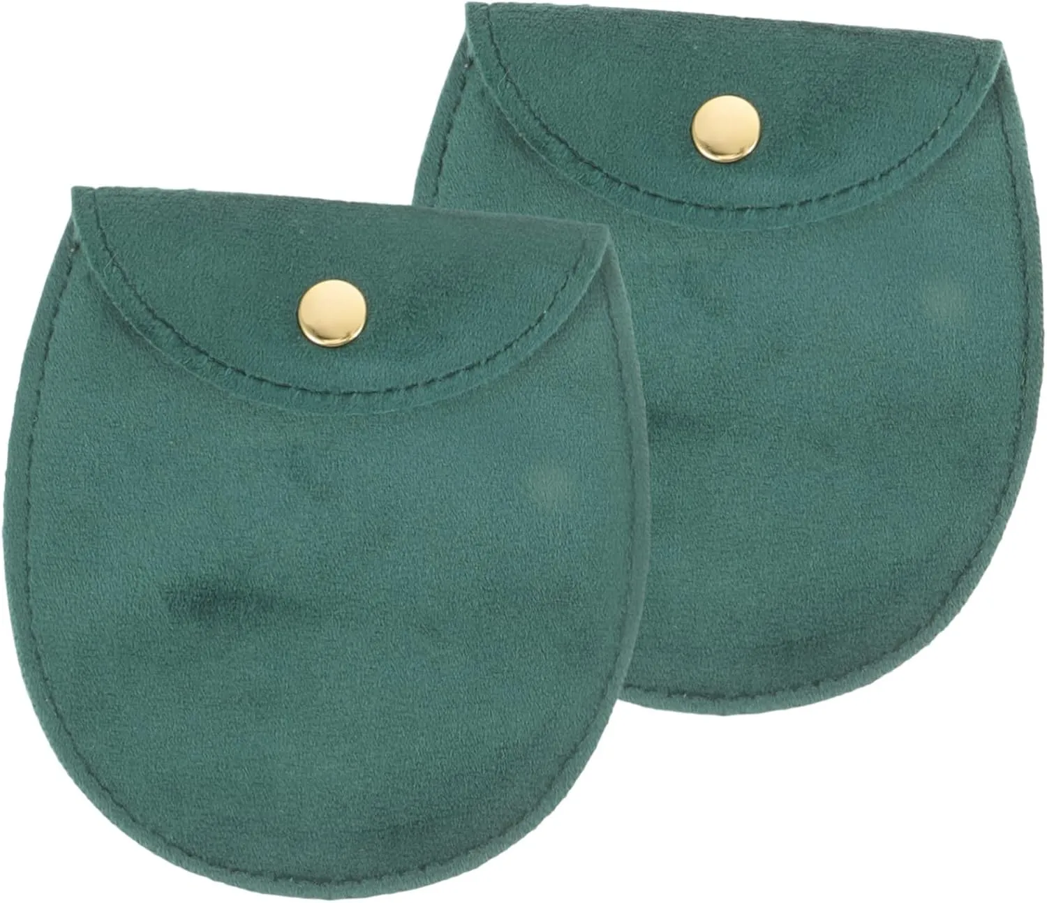 Watch Pouch Bag Cloth Material Portable Pocket Storage Case for Jewelry and Accessories Half-moon Design for Travel and Organizing Watches multiplicity immobility meteorology mother expertise BESPORTBLE 8pcs Soft 