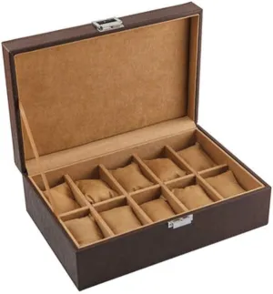 Watch Quartz Watch Storage Box Watch Storage Hand Storage Box Delicate Texture Handmade Artificial Leather virgo theme Mechanical 